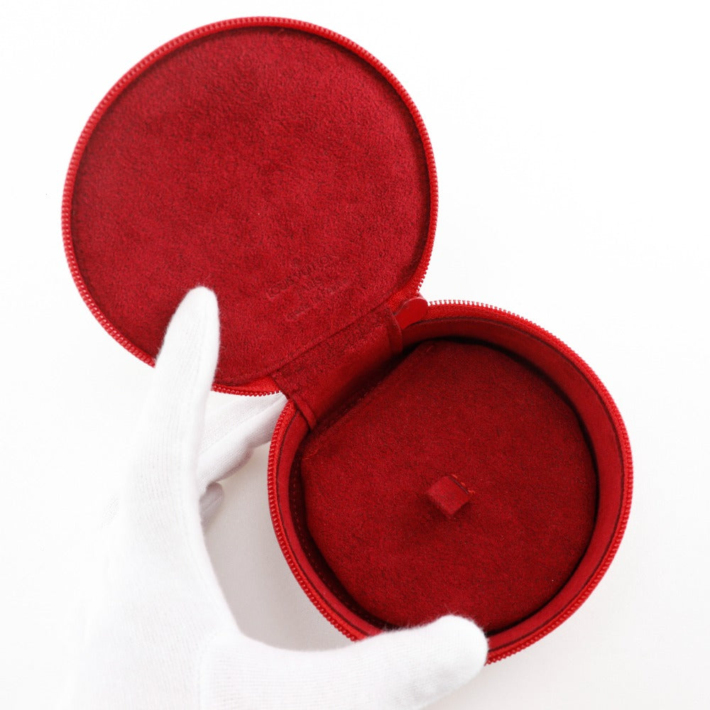 LOUIS VUITTON Pouch M48217 Epi Leather Red Jewelry case Ecran Bijoux 10 Women Used Authentic
