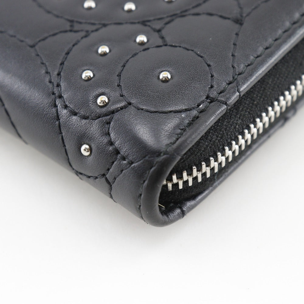 CHANEL Coin case A82551 lambskin black Camelia