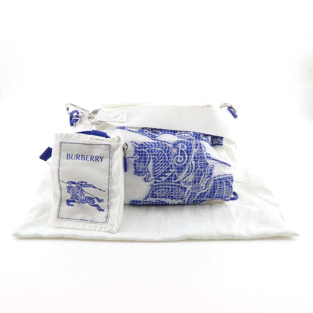 BURBERRY Shoulder Bag 8080796 Nylon blue 3way Cross Sling Bag ML Duffle XS