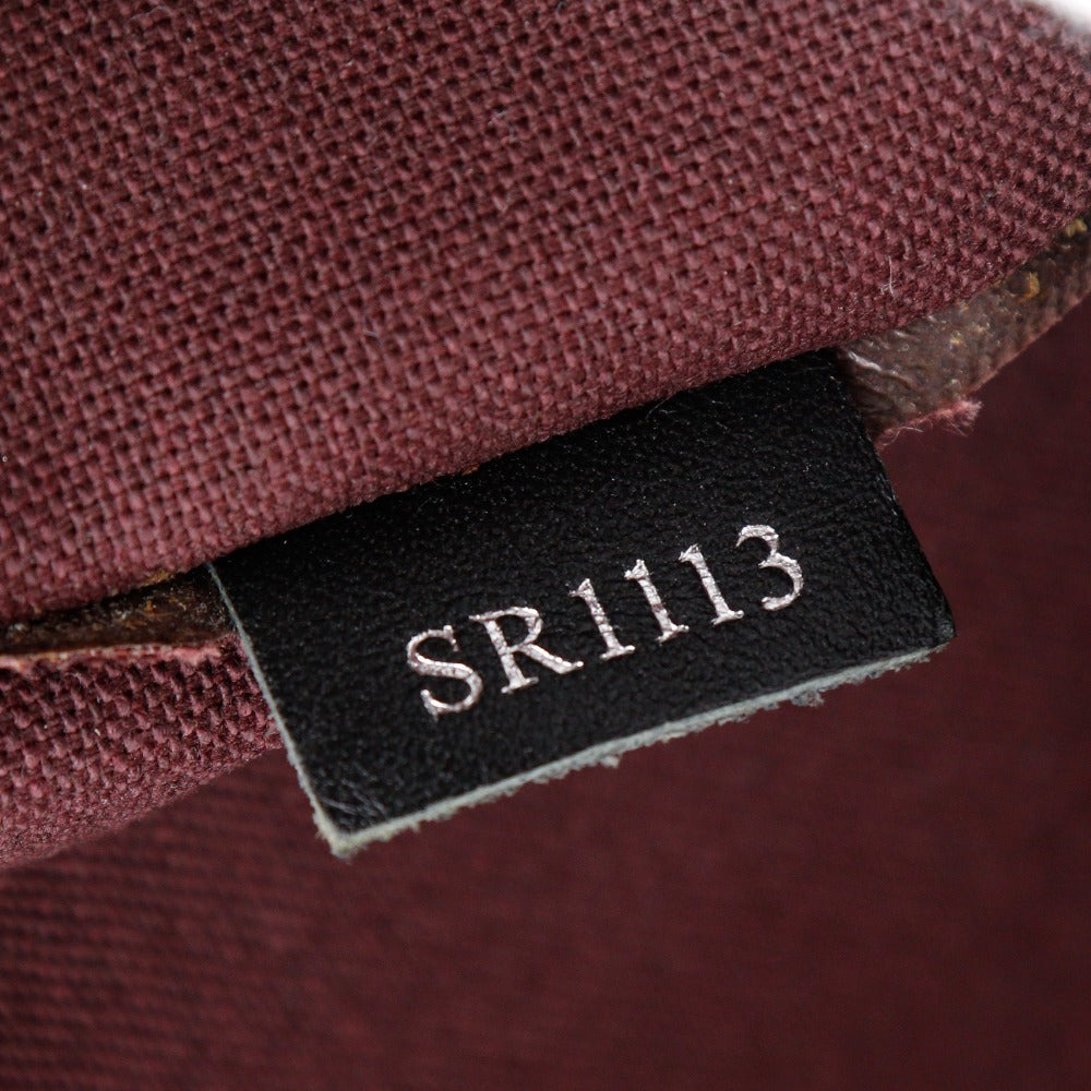 LOUIS VUITTON Business bag M40868 Monogram canvas Brown / black Monogram Macassar PDJ Porto Documan Jules