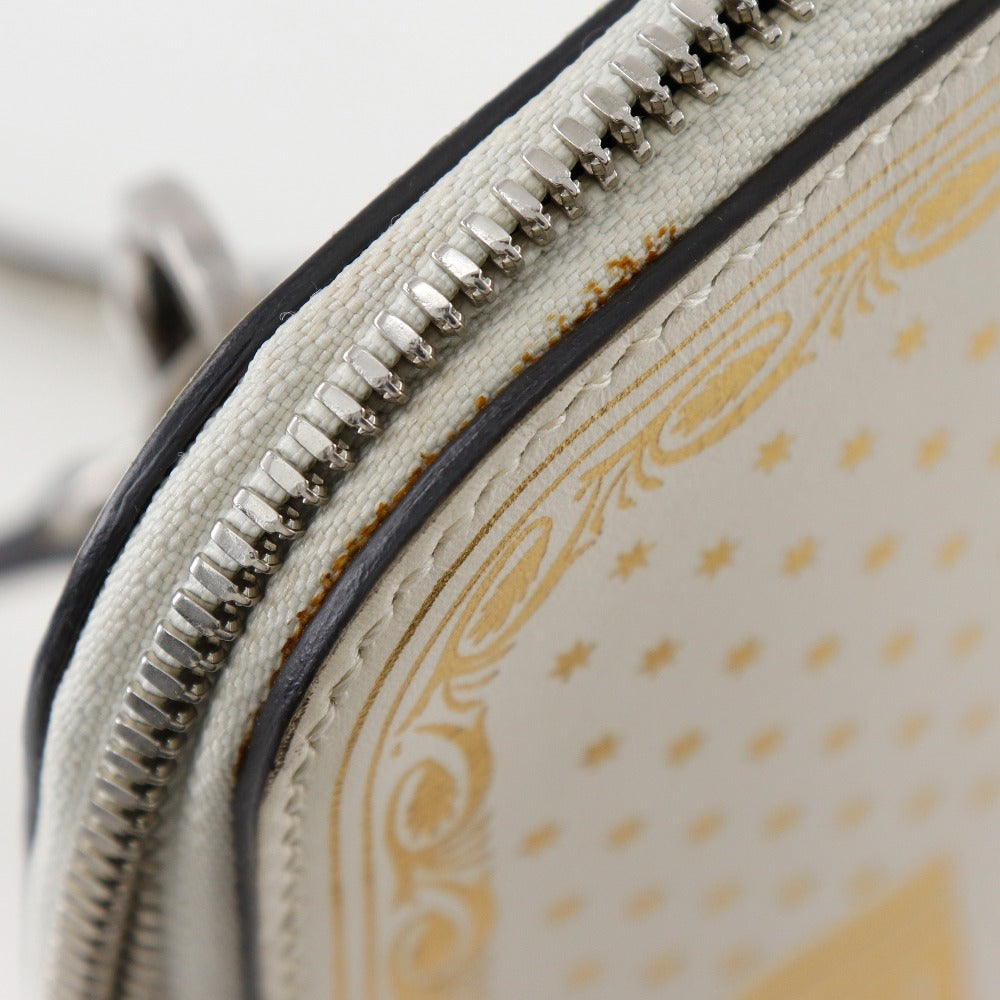 GUCCI Shoulder Bag 511189 leather White SAGA Gussy