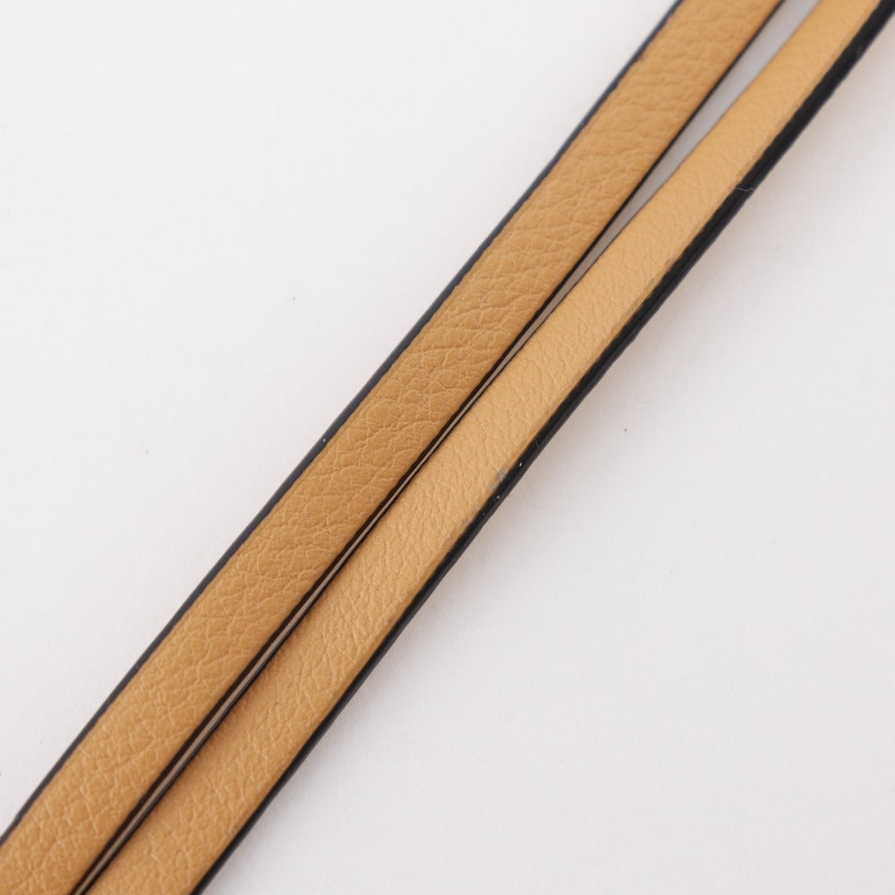 LOEWE Shoulder Bag 124.12.Z45 6977 leather Orange Smartphone pochette Pocket Shoulder