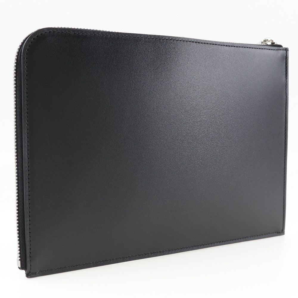 LOUIS VUITTON Clutch bag R99303 Calfskin black Nomad Pochette Jules PM mens Used Authentic