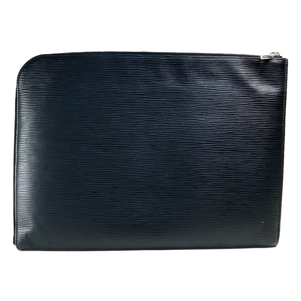 LOUIS VUITTON business bag M64153 Epi Leather black Epi Pochette Jules GM NM mens Used Authentic