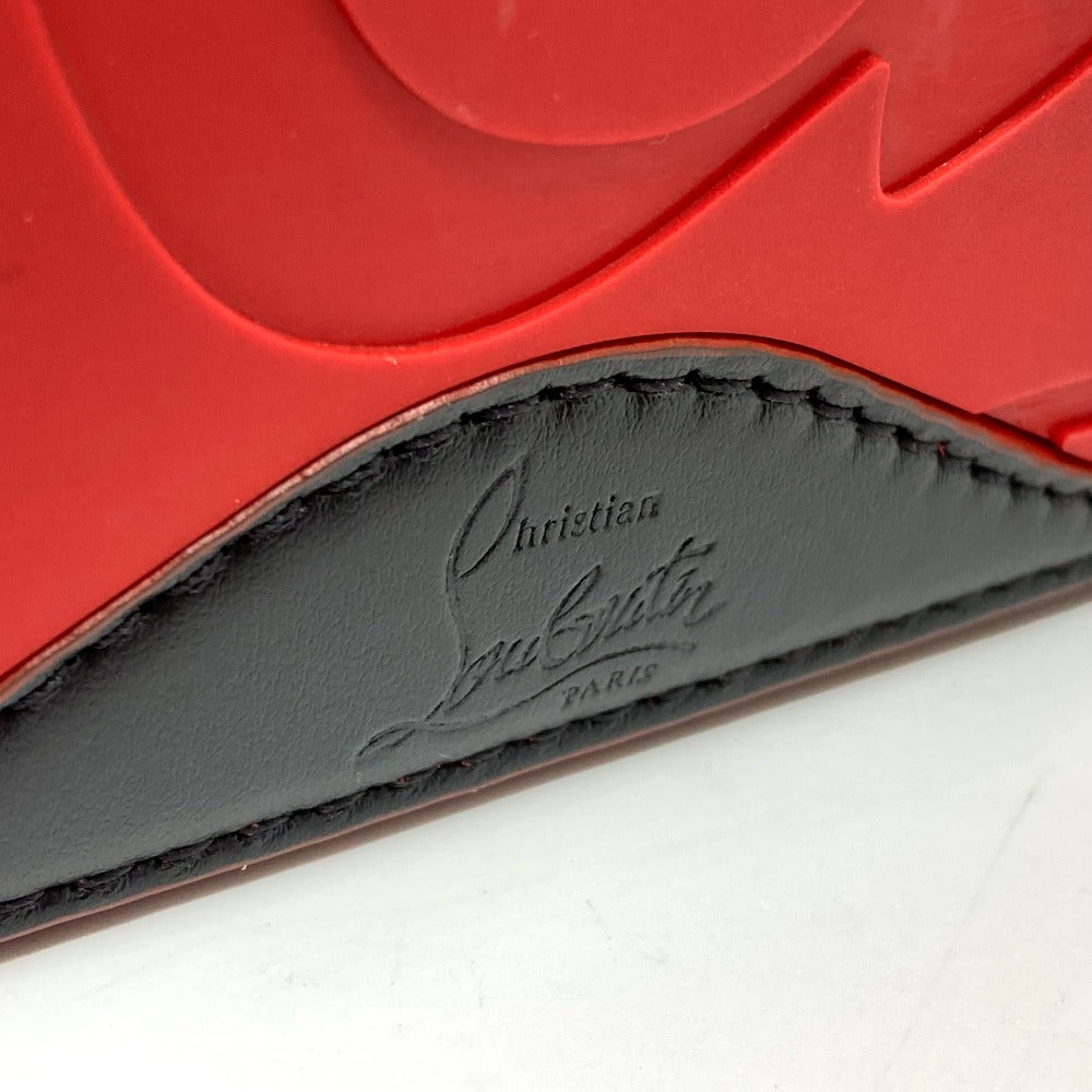 Christian Louboutin Tote Bag 1185119 CM53 leather Black x red Spike studs Kabata Small unisex(Unisex) Used Authentic