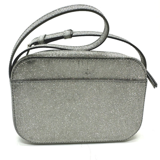 BALENCIAGA Shoulder Bag 552372 leather Silver logo Everyday camera bag Women Used Authentic