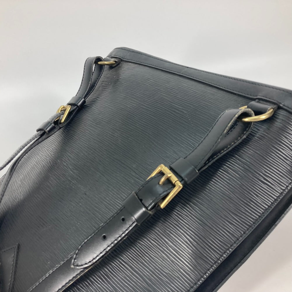 LOUIS VUITTON Backpack M52292 Epi Leather black Epi Coblanc Women Used Authentic