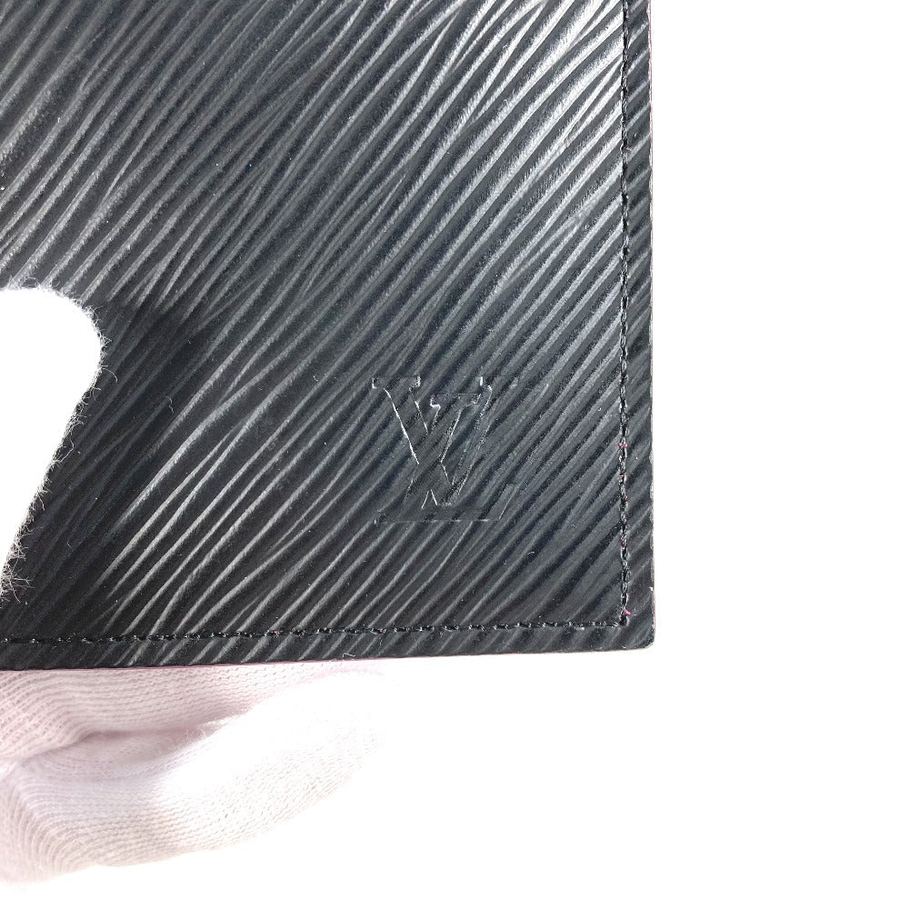 LOUIS VUITTON Coin case M64579 Epi Leather black Epi Pochette Felice Women(Unisex) Used Authentic