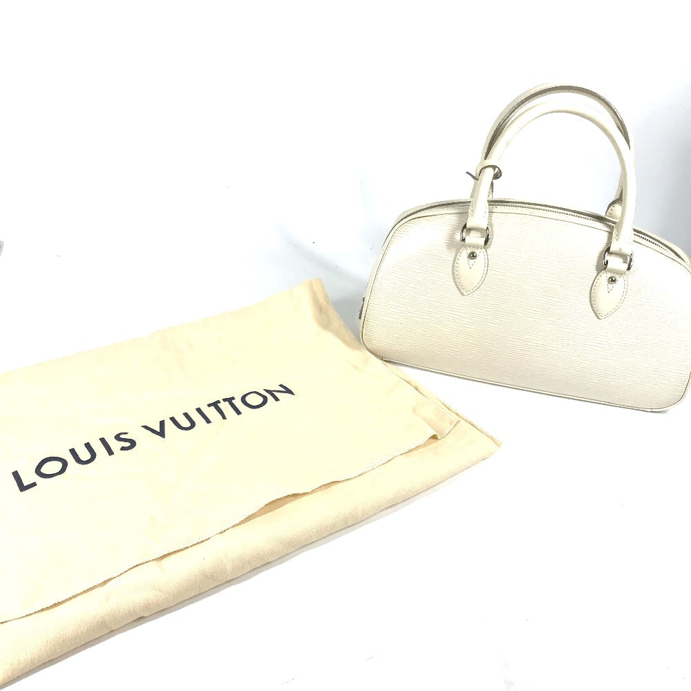 LOUIS VUITTON Handbag M5285J Epi Leather white Epi jasmine Women Used Authentic