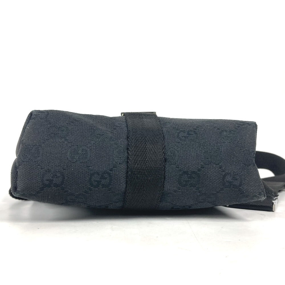 GUCCI Sling bag 131236 GG canvas / leather black cross GG unisex(Unisex) Used Authentic