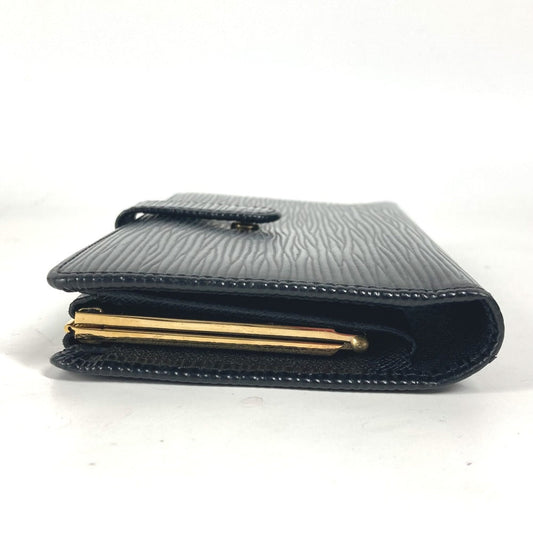 LOUIS VUITTON Long Wallet Purse M63252 Epi Leather black Epi Continental Vienova unisex(Unisex) Used Authentic