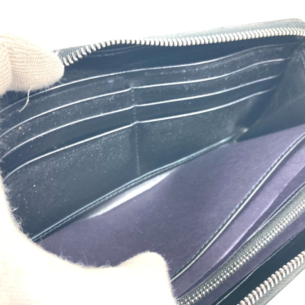 PRADA Long Wallet Purse 2ML317 leather black logo City Sports unisex(Unisex) Used Authentic