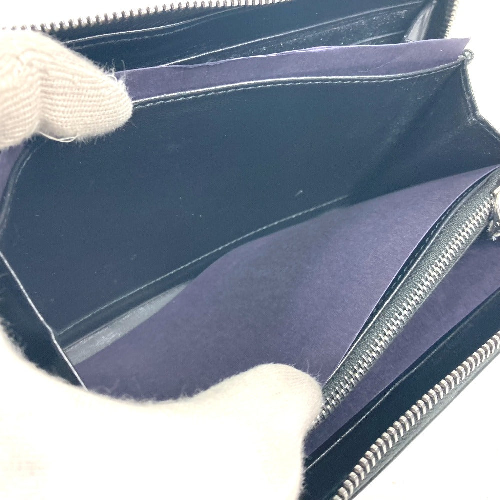 PRADA Long Wallet Purse 2ML317 leather black logo City Sports unisex(Unisex) Used Authentic