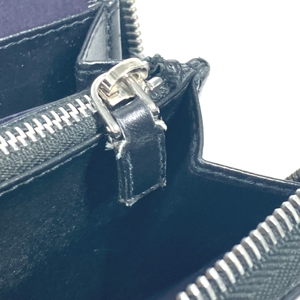 PRADA Long Wallet Purse 2ML317 leather black logo City Sports unisex(Unisex) Used Authentic