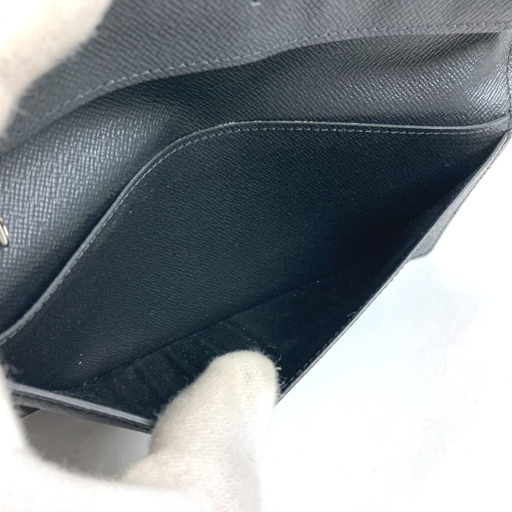 LOUIS VUITTON Long Wallet Purse M60622 Epi Leather black Epi Portefeuille Blaza unisex(Unisex) Used Authentic