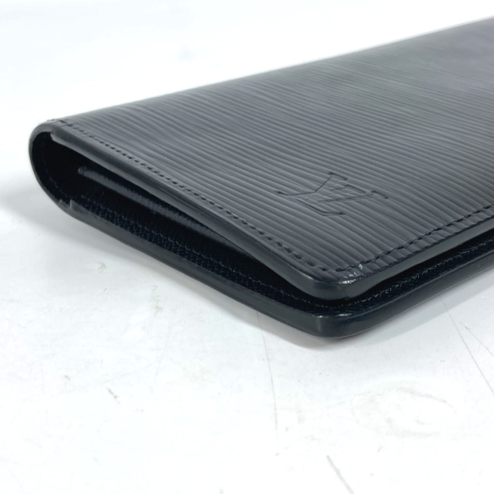 LOUIS VUITTON Long Wallet Purse M60622 Epi Leather black Epi Portefeuille Blaza unisex(Unisex) Used Authentic
