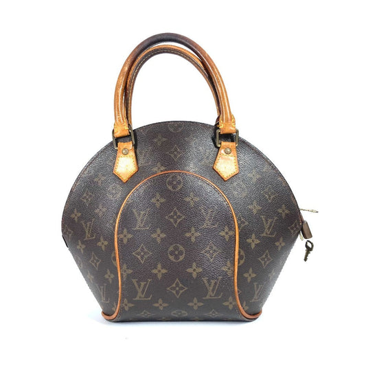 LOUIS VUITTON Handbag M51127 Monogram canvas Brown Monogram EllipsePM Women Used Authentic