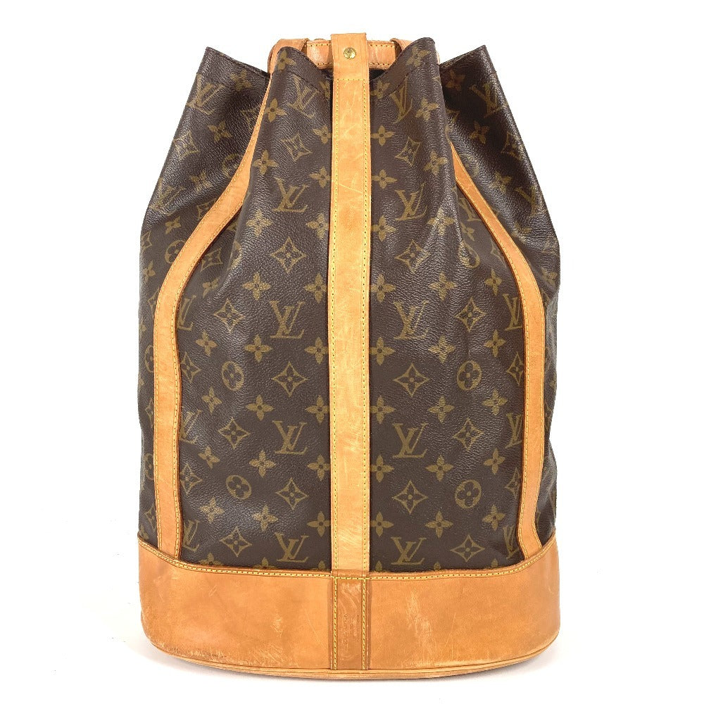 LOUIS VUITTON Shoulder Bag M42244 Monogram canvas Brown Monogram RandonneeGM