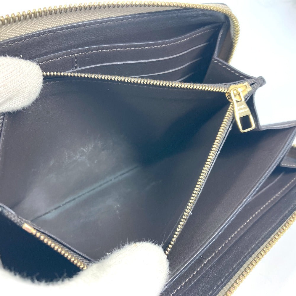 LOUIS VUITTON Long Wallet Purse M63104 Taurillon Clemence Leather beige Portefeuille comet