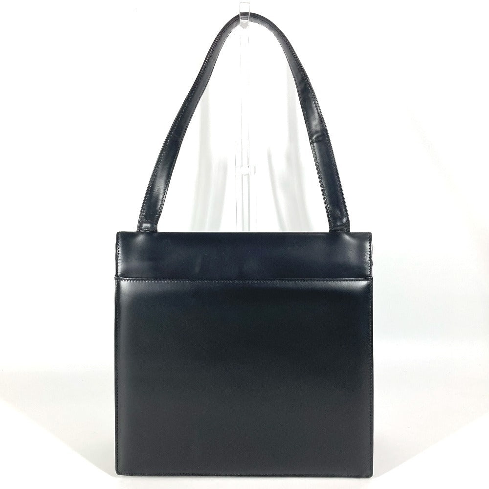 GIVENCHY Handbag leather black vintage logo