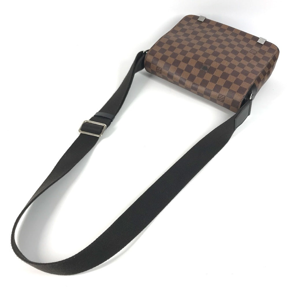 LOUIS VUITTON Shoulder Bag N41031 Damier canvas Brown Damier District NM PM