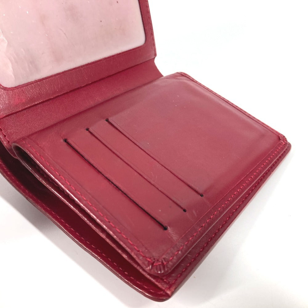LOUIS VUITTON Trifold wallet M91979 Monogram Vernis Red Monogram Vernis Portefeuille Koala