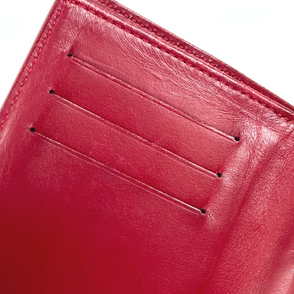 LOUIS VUITTON Trifold wallet M91979 Monogram Vernis Red Monogram Vernis Portefeuille Koala
