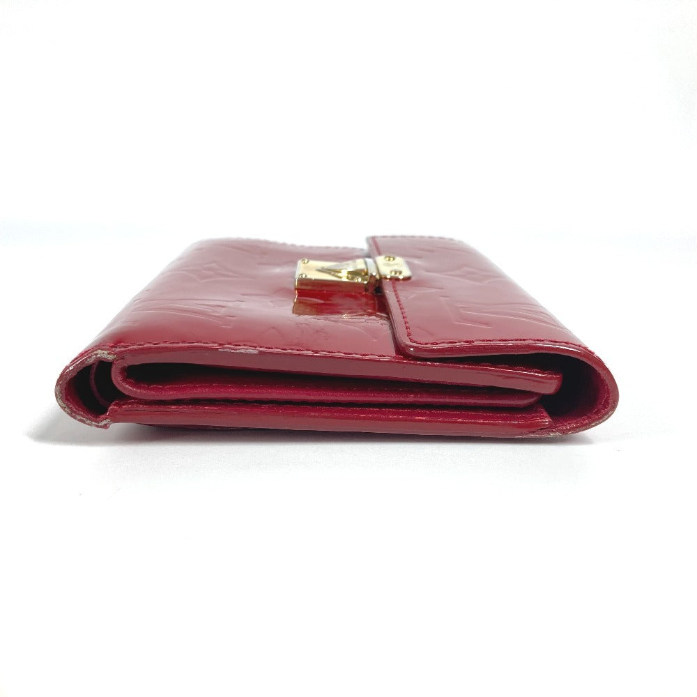 LOUIS VUITTON Trifold wallet M91979 Monogram Vernis Red Monogram Vernis Portefeuille Koala