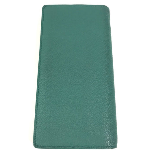 LOUIS VUITTON Long Wallet Purse M82279 leather green LV Aerogram Portefeuille Blaza NM