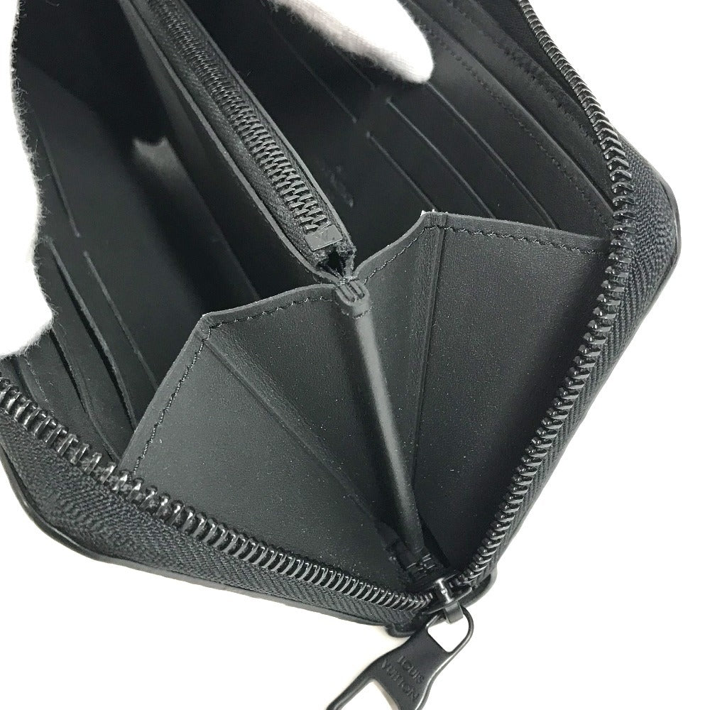 LOUIS VUITTON Long Wallet Purse M11721 Taurillon Clemence Maurice black Taurillon Clemence Monogram Zippy Wallet Horizontal