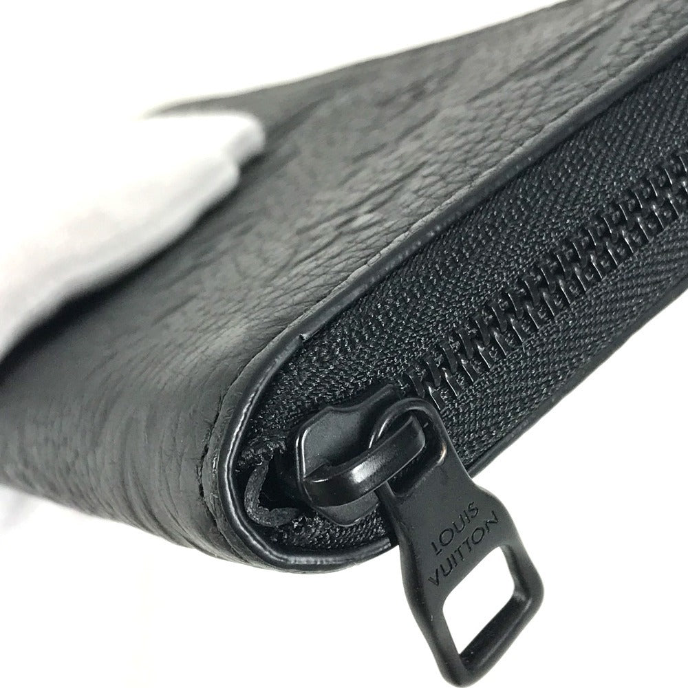 LOUIS VUITTON Long Wallet Purse M11721 Taurillon Clemence Maurice black Taurillon Clemence Monogram Zippy Wallet Horizontal