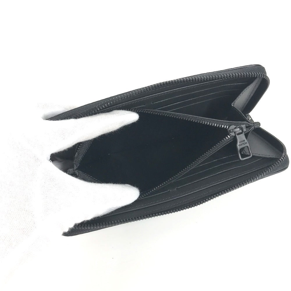 LOUIS VUITTON Long Wallet Purse M11721 Taurillon Clemence Maurice black Taurillon Clemence Monogram Zippy Wallet Horizontal