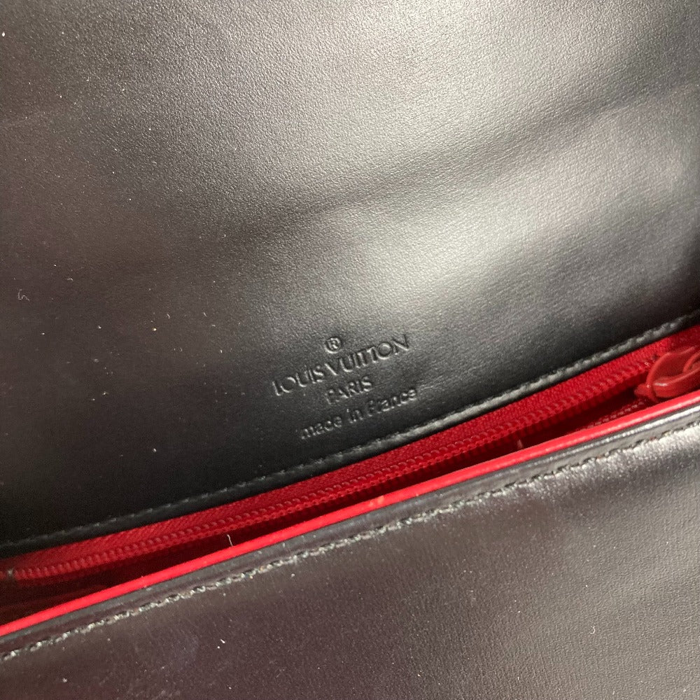 LOUIS VUITTON Handbag M63902 leather black Opera line Athens Women Used Authentic