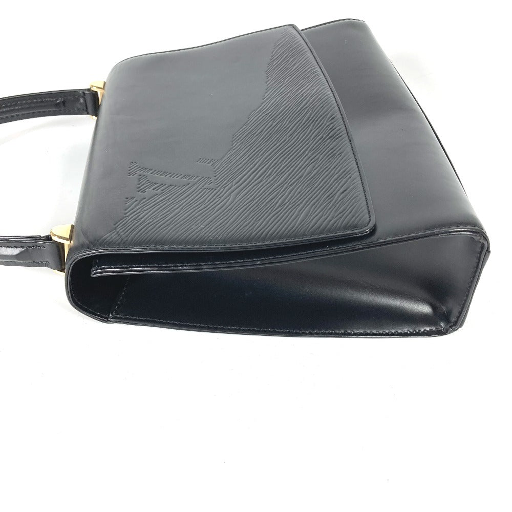 LOUIS VUITTON Handbag M63902 leather black Opera line Athens Women Used Authentic