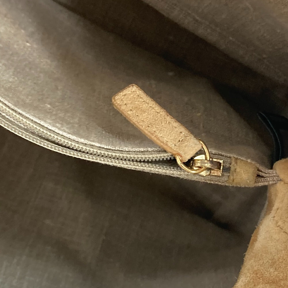 FENDI Shoulder Bag 8MN232 leather beige By color Celeria Women Used Authentic