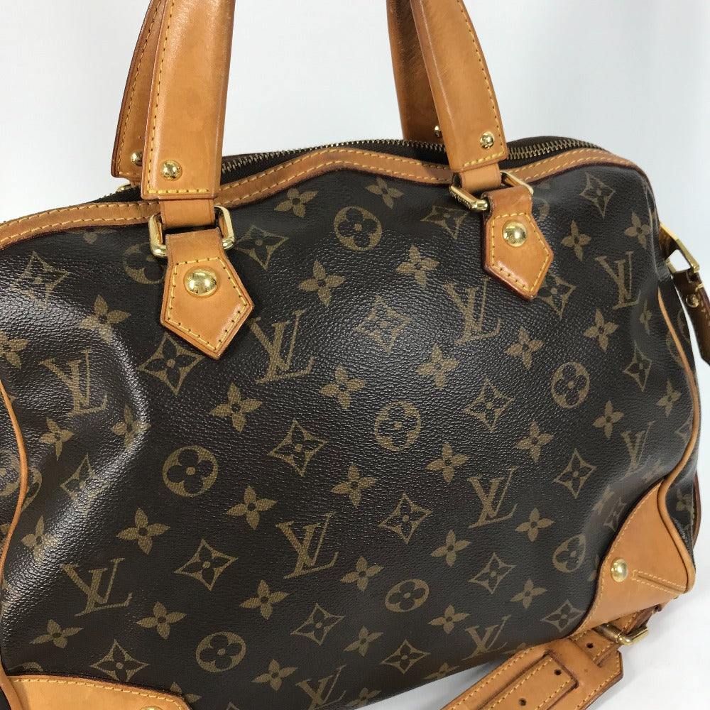 LOUIS VUITTON Shoulder Bag M40325 Monogram canvas Brown Monogram Retiro PM Women Used Authentic