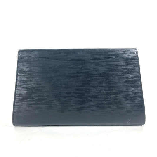 LOUIS VUITTON Clutch bag M52632 Epi Leather black Epi Art deco Women Used Authentic
