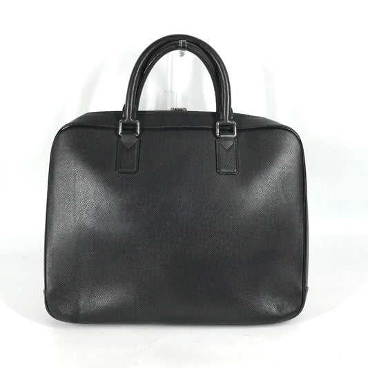 LOUIS VUITTON Business bag M32772 Taiga Leather black Taiga Neo Alexander mens Used Authentic