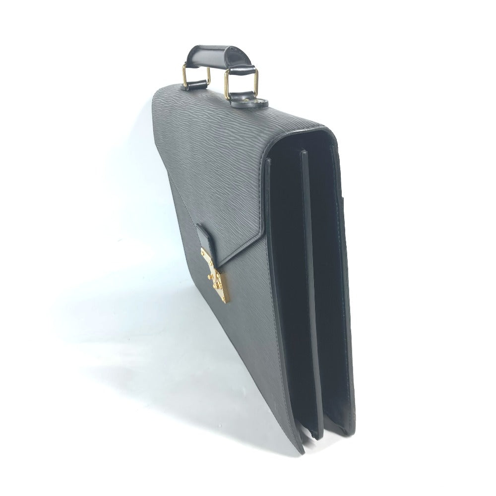 LOUIS VUITTON Business bag M54412 Epi Leather black Epi Cerviet ambassador mens Used Authentic