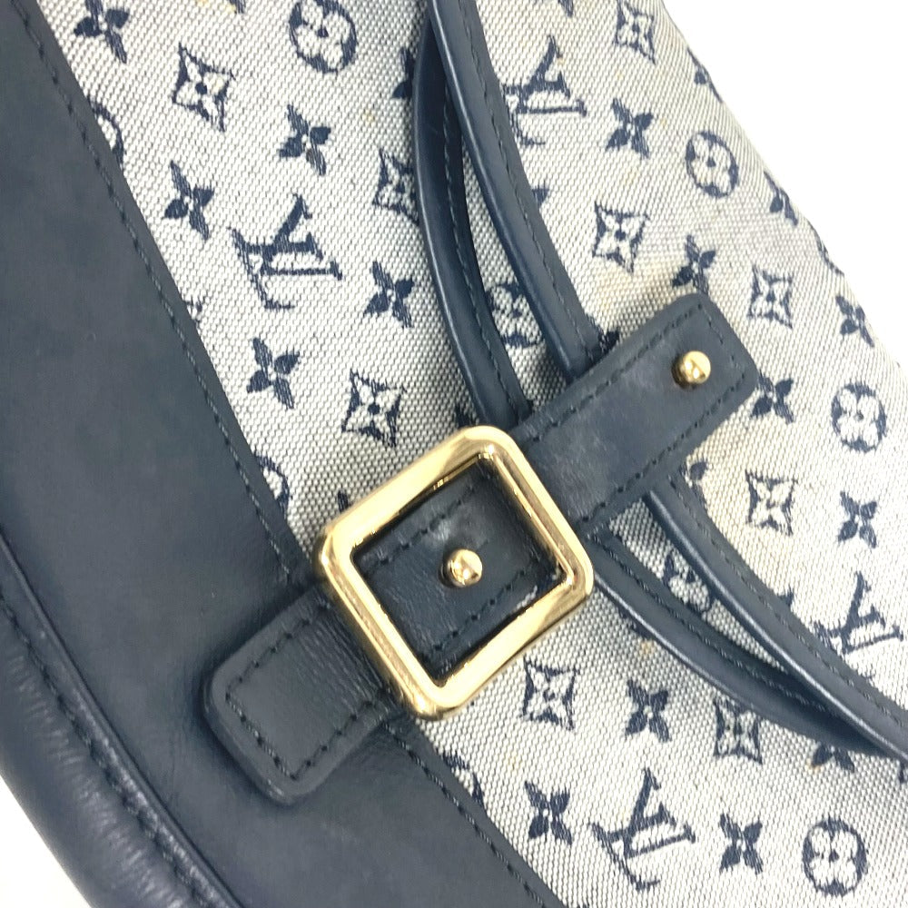LOUIS VUITTON Shoulder Bag M92690 Monogram mini canvas Navy Monogram mini Marjoly Women Used Authentic