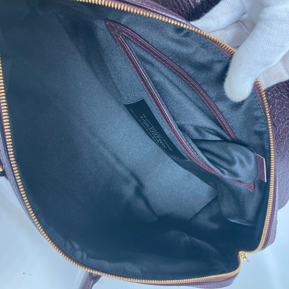 LOUIS VUITTON Handbag M93474 Coated canvas, leather purple Monogram Volupte Botte