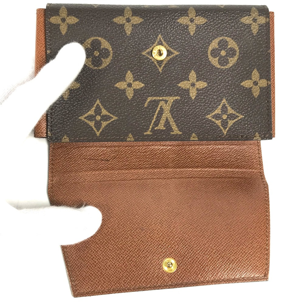 LOUIS VUITTON Pouch M58648 Monogram canvas Brown Monogram Playing card case