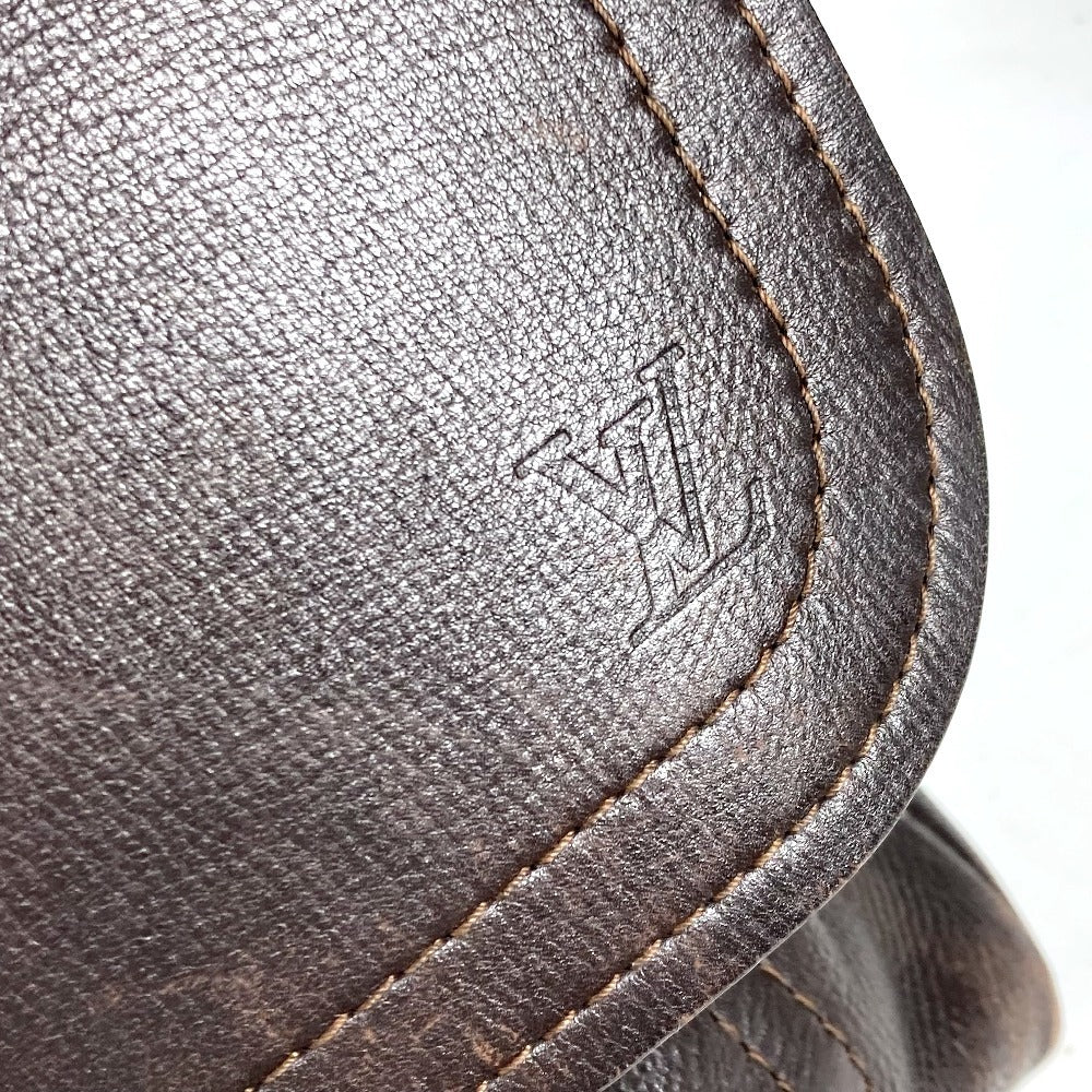 LOUIS VUITTON Shoulder Bag M92994 Utah leather Brown Utah Ohama