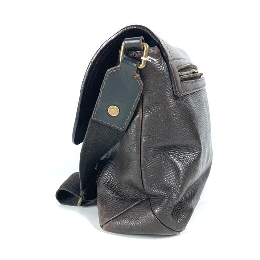 LOUIS VUITTON Shoulder Bag M92994 Utah leather Brown Utah Ohama