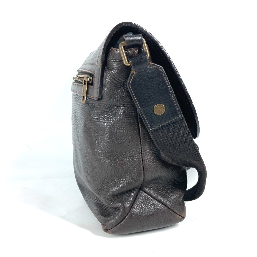 LOUIS VUITTON Shoulder Bag M92994 Utah leather Brown Utah Ohama