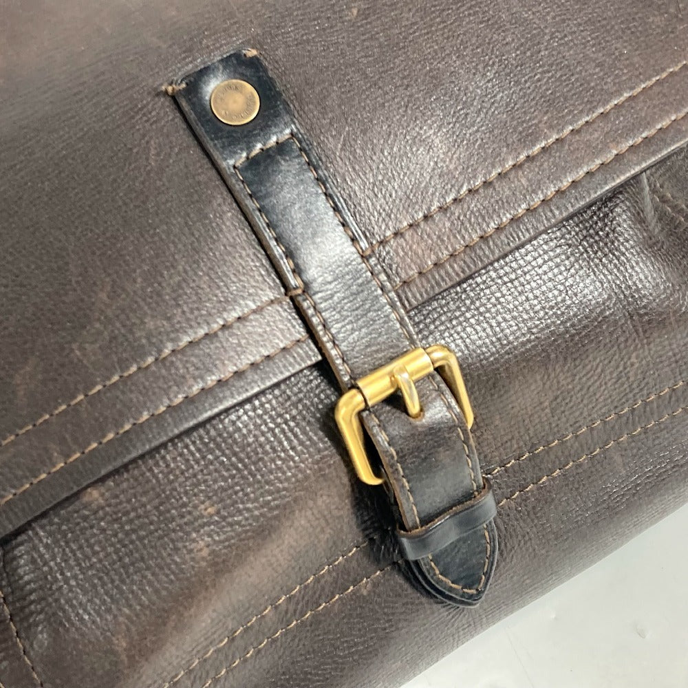 LOUIS VUITTON Shoulder Bag M92994 Utah leather Brown Utah Ohama