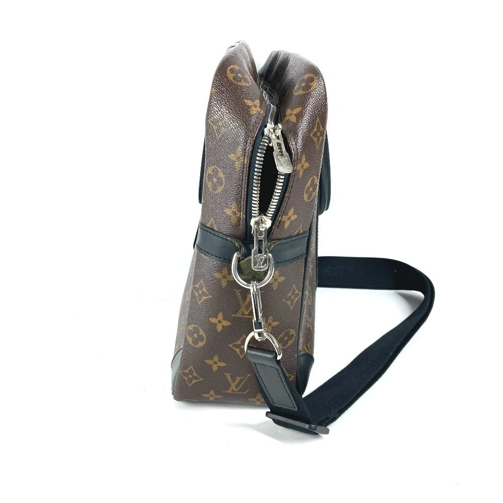 LOUIS VUITTON Business bag M40224 Monogram macacer canvas Brown Monogram macacer Porto Documan VowayajuGM mens Used Authentic