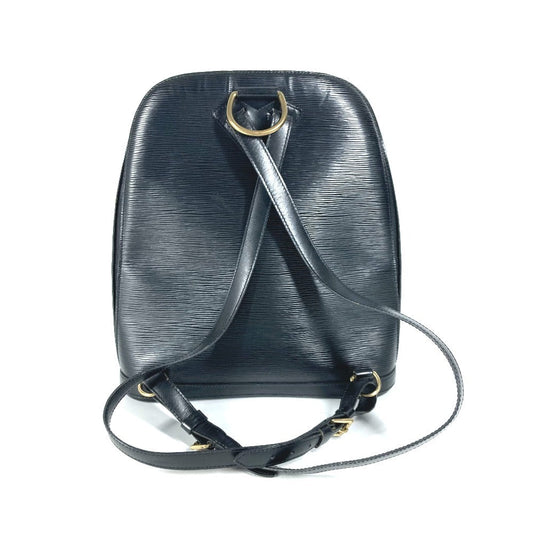 LOUIS VUITTON Backpack M52292 Epi Leather black Epi Coblanc Women Used Authentic