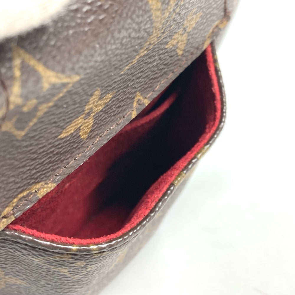 LOUIS VUITTON Pouch M51901 Monogram canvas Brown Monogram Partition