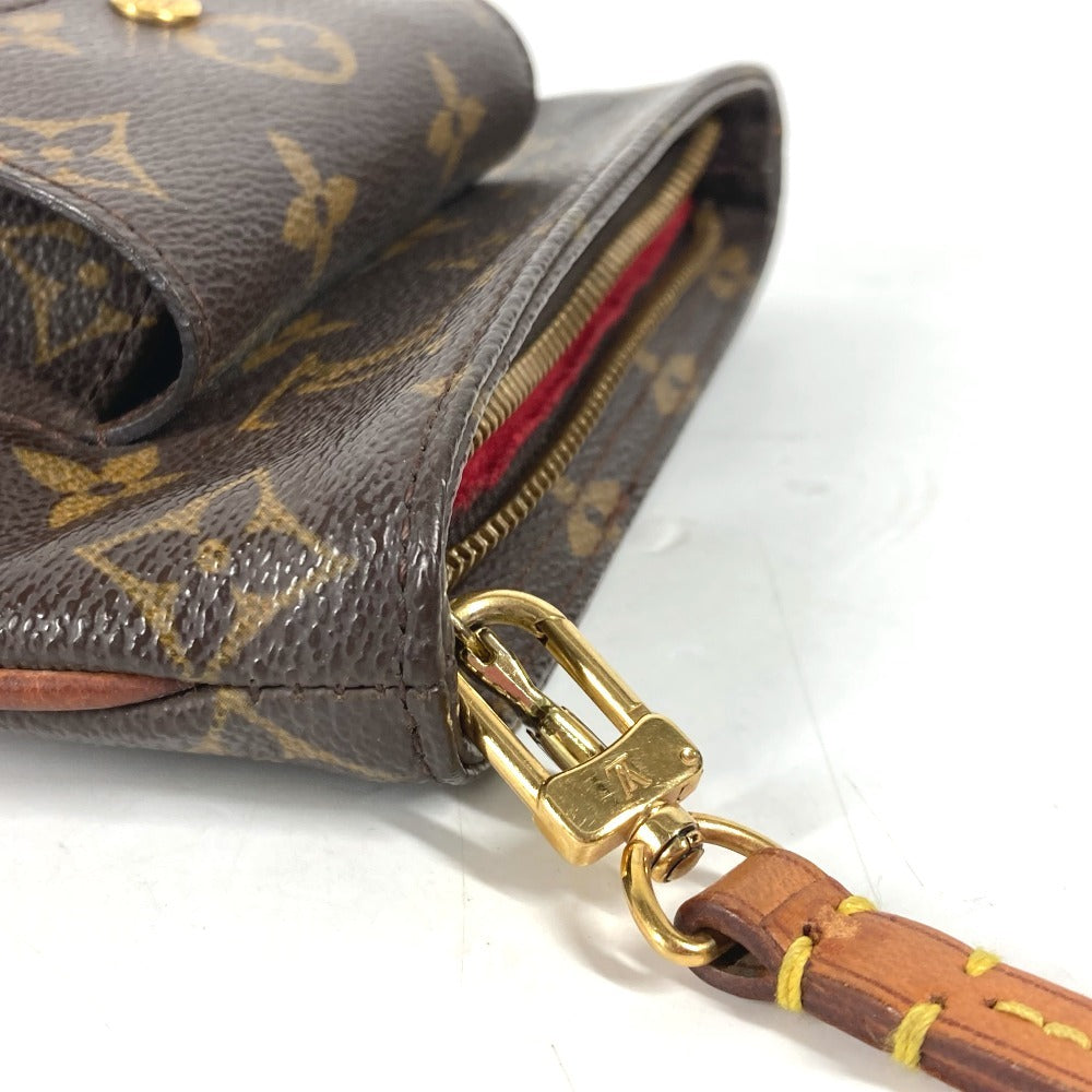 LOUIS VUITTON Pouch M51901 Monogram canvas Brown Monogram Partition